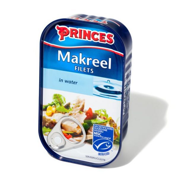 Sample Princes makreel in water (125gr)