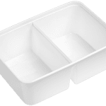 Magnetron Tweevak Mealprep bakjes met deksel (10 stuks) -0