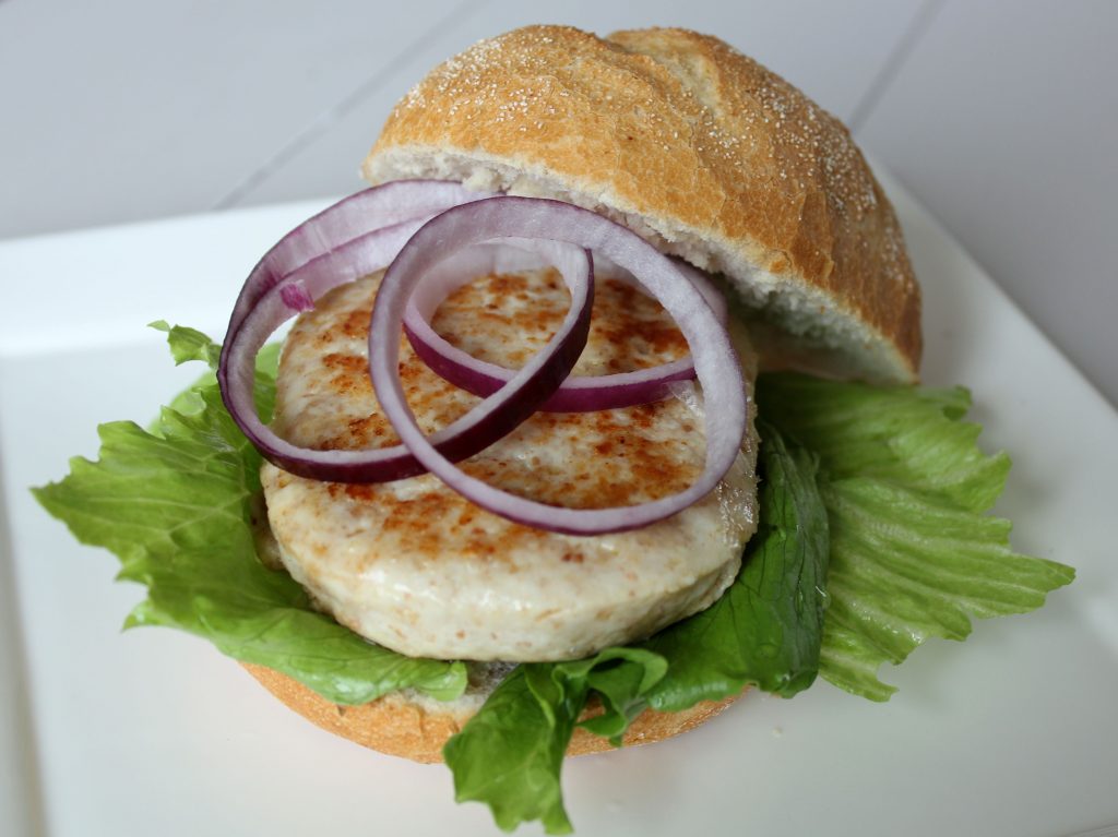 Kipfiletburger Original 1050gr (7 x 150gr)(rauw)(100% kipfilet)-0
