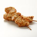 Gegaarde Kipfiletspiezen 100grams naturel (2,5KG IQF)-2224