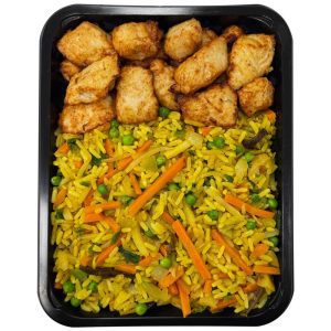 20 High Protein Meal Kipfilet Chunks – Nasi Goreng – 450g