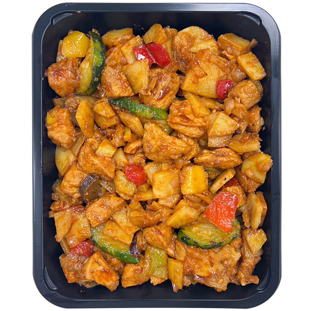 M26 Maaltijd met kipfilet BBQ, Aardappeltortilla, Italian Grill, diepvries