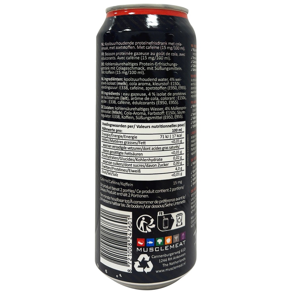 Muscle Meat protein cola zero 3