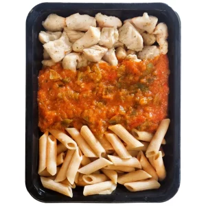 66. High Protein Meal Kipfilet Chunks - Volkoren penne - Tomatensaus - 500g