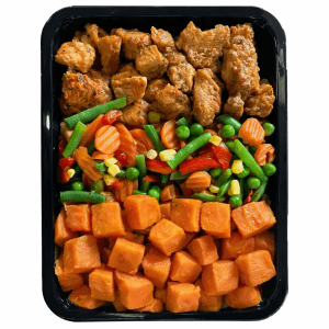 67. High Protein Meal Kipfilet Piri Piri – Mexico mix - Zoete Aardappel 450g