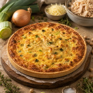 High Protein Quiche Pulled Chicken - 400g - Kant-en-Klaar